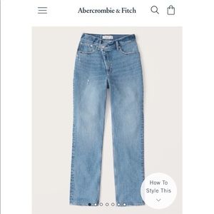 Curve Love 90s Ultra High Rise Straight Jeans